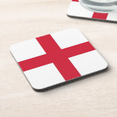 Untersetzer aus hartem Kunststoff mit englischer F (Linke Seite)