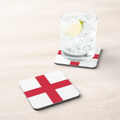 Untersetzer aus hartem Kunststoff mit englischer F (Rechte Seite)