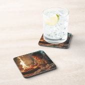 Untersetzer aus hartem Kunststoff mit Erntedank (Rechte Seite)