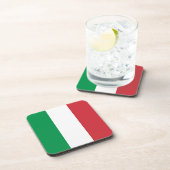 Untersetzer aus hartem Kunststoff mit italienische (Rechte Seite)