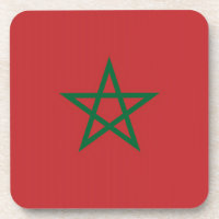 Untersetzer aus hartem Kunststoff mit marokkanisch