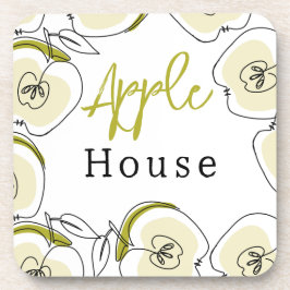 Untersetzer aus hartem Kunststoff mit Muster