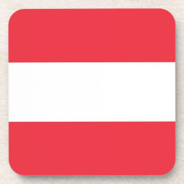 Untersetzer aus hartem Kunststoff mit österreichis