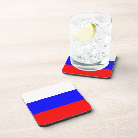 Untersetzer aus hartem Kunststoff mit russischer F (Rechte Seite)