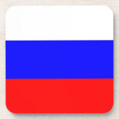 Untersetzer aus hartem Kunststoff mit russischer F (Vorderseite)