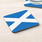 Untersetzer aus hartem Kunststoff mit schottischer (Linke Seite)
