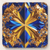 Untersetzer aus hartem Kunststoff mit Schweden Col (Vorderseite)