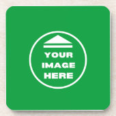 Untersetzer aus hartem Kunststoff - Personalisiert (Vorderseite)