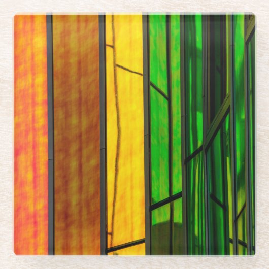 Untersetzer aus Hartglas (Vorderseite)