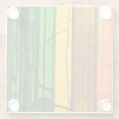 Untersetzer aus Hartglas (Rückseite)