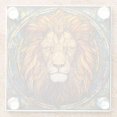 Untersetzer aus Hartglas (Rückseite)