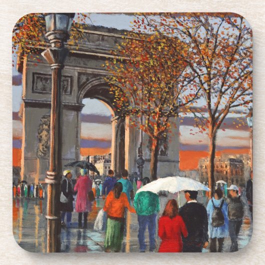 Untersetzer aus Hartkunststoff (Vorderseite)