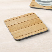 Untersetzer aus Hartkunststoff, aus Holz (Linke Seite)