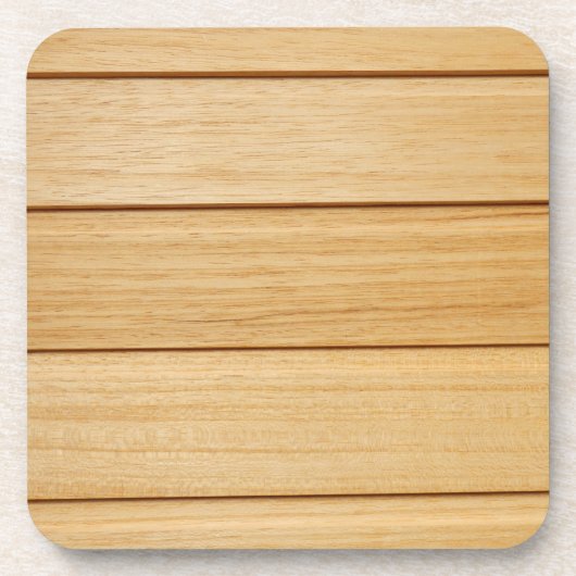 Untersetzer aus Hartkunststoff, aus Holz (Vorderseite)
