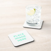 Untersetzer aus Hartkunststoff mit Korkrückenversc (Rechte Seite)