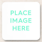 Untersetzer aus Hartkunststoff mit Korkrückenversc (Vorderseite)