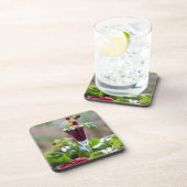 Untersetzer aus Hartkunststoff mit Korkrückenversc (Rechte Seite)