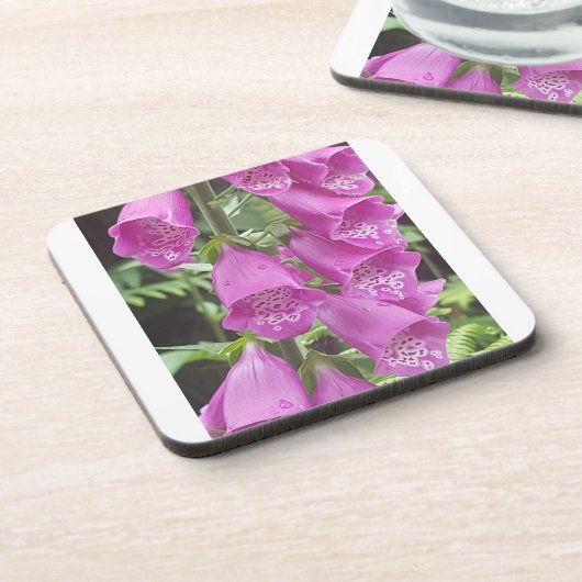 Untersetzer aus Hartkunststoff mit Korkrückenversc (Linke Seite)