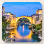 Untersetzer aus Hartkunststoff mit Korkrückenversc (Vorderseite)