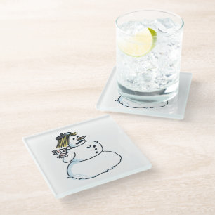 Untersetzer aus Klarglas