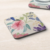 Untersetzer aus Kunststoff mit Aquarell (Linke Seite)