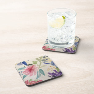 Untersetzer aus Kunststoff mit Blumenwasser