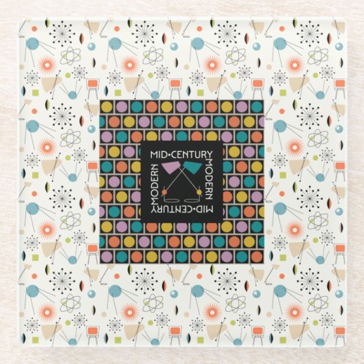 Untersetzer aus Lampenglas aus dem Mittelalter (Vorderseite)