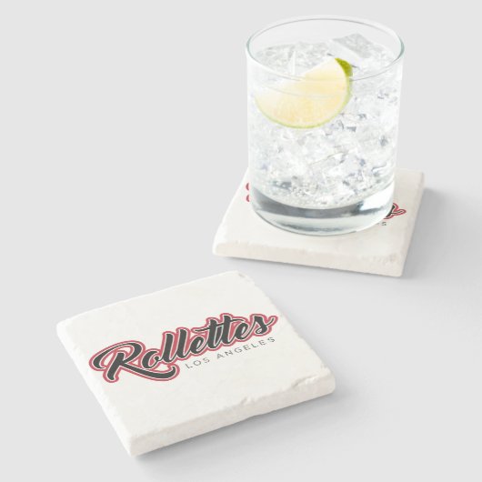 Untersetzer aus Marmor (Seitenansicht)