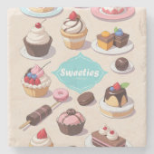 Untersetzer aus Marmor (Vorderseite)