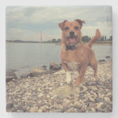 Untersetzer aus Marmor mit quadratischen Bildern (Vorderseite)