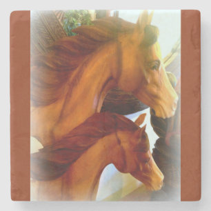 Untersetzer aus Marmor und Marmor