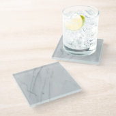 Untersetzer aus Marmorglas (Schrägansicht)