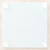 Untersetzer aus Marmorglas (Rückseite)