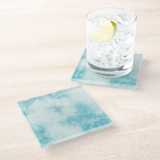 Untersetzer aus Marmorglas (Schrägansicht)