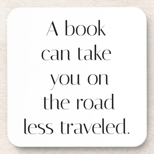 Untersetzer aus nicht mehr befahrenem Kunststoff (Vorderseite)