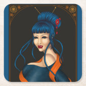 Untersetzer aus Papier (Vorderseite)