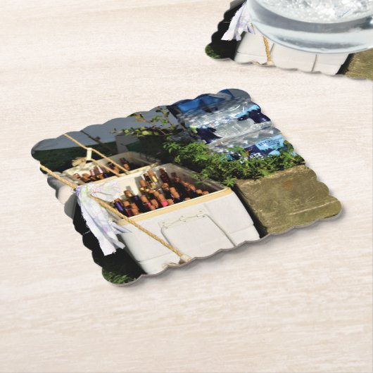 Untersetzer aus Party (angewinkelt)