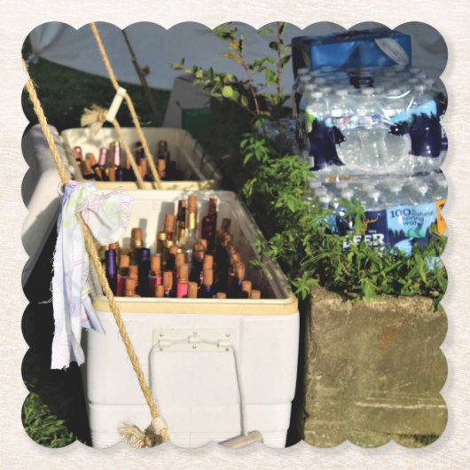 Untersetzer aus Party (Vorderseite)