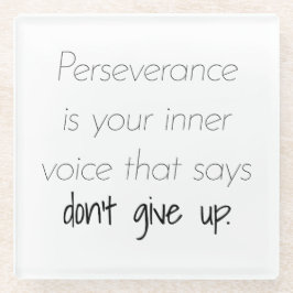 Untersetzer aus Persistenz