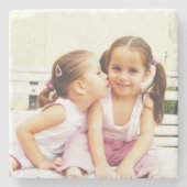 Untersetzer aus personalisiertem Foto. Mach dein e (Vorderseite)