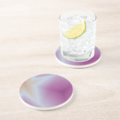 Untersetzer aus rosa Marmor (Seite)