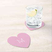 Untersetzer aus rosafarbenem Pulver (Vor Ort)