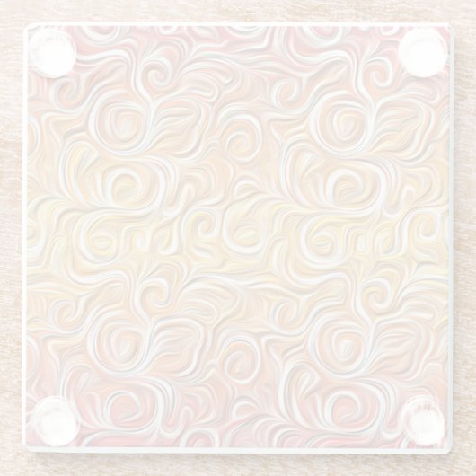 Untersetzer aus Rotgelb (Rückseite)