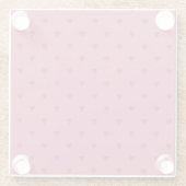 Untersetzer aus Rotkehlglas (Rückseite)