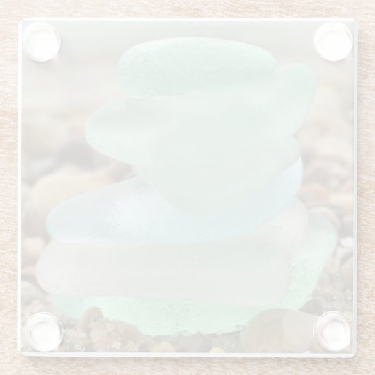 Untersetzer aus Sandglas (Rückseite)