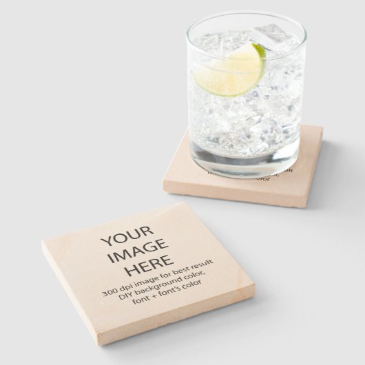 Untersetzer aus Sandstein (Seitenansicht)