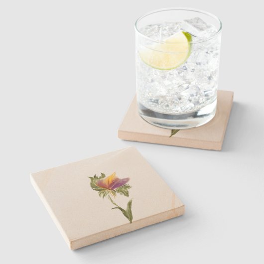 Untersetzer aus Sandstein (Seitenansicht)