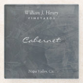 Untersetzer aus Schieferglas (Vorderseite)