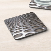 Untersetzer aus Stahlkork, aus Metall (Linke Seite)