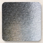 Untersetzer aus Stahlrohstahl (Vorderseite)